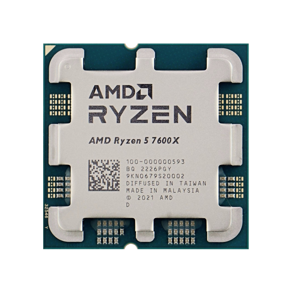 تصميم معالج AMD RYZEN 5 7600X